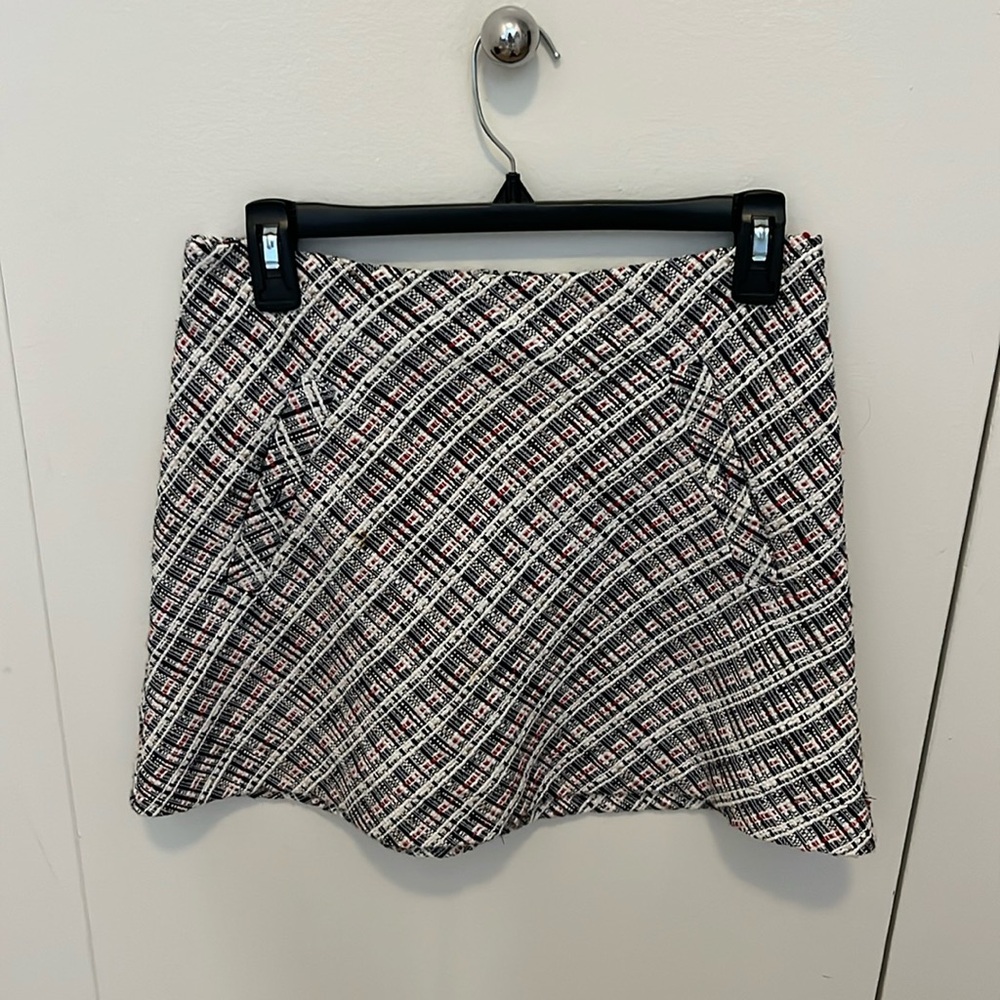 Zara Plaid Skirt with Hidden Pockets